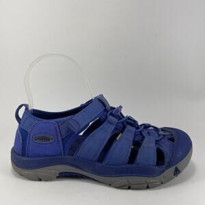 Keen Newport H2 Water Sandals Active Shoes Youth Kid Size 4 Blue Boys Unisex